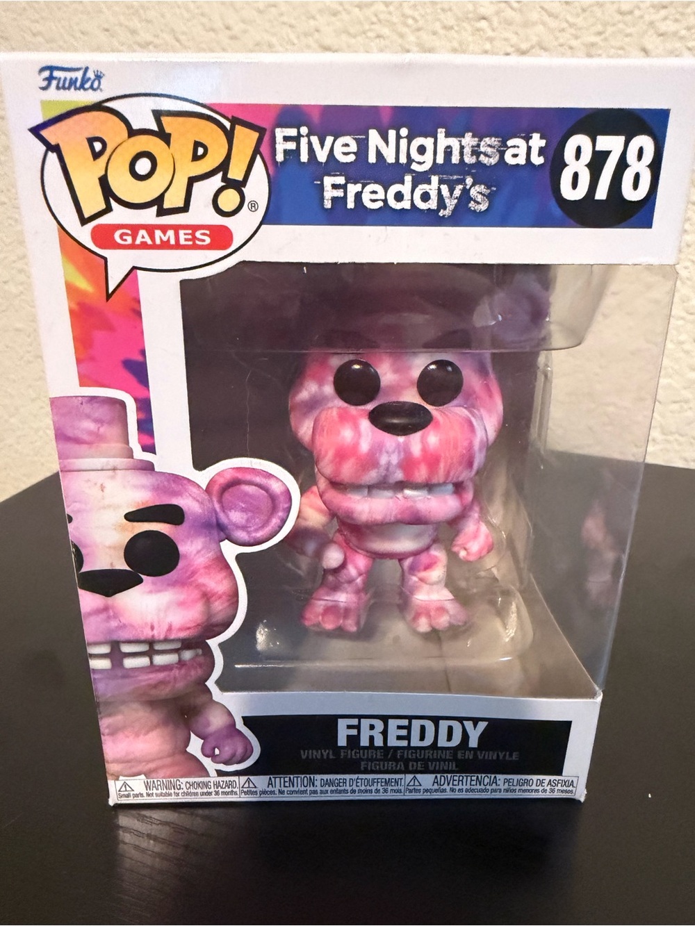 Funko Pop! Games Five Nights at Freddy's Freddy - Pink & Purple Tie-Dye